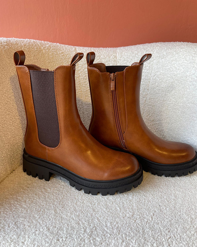 Bottines Camel