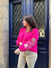 Charger l&#39;image dans la galerie, Blouse Manoa fuschia
